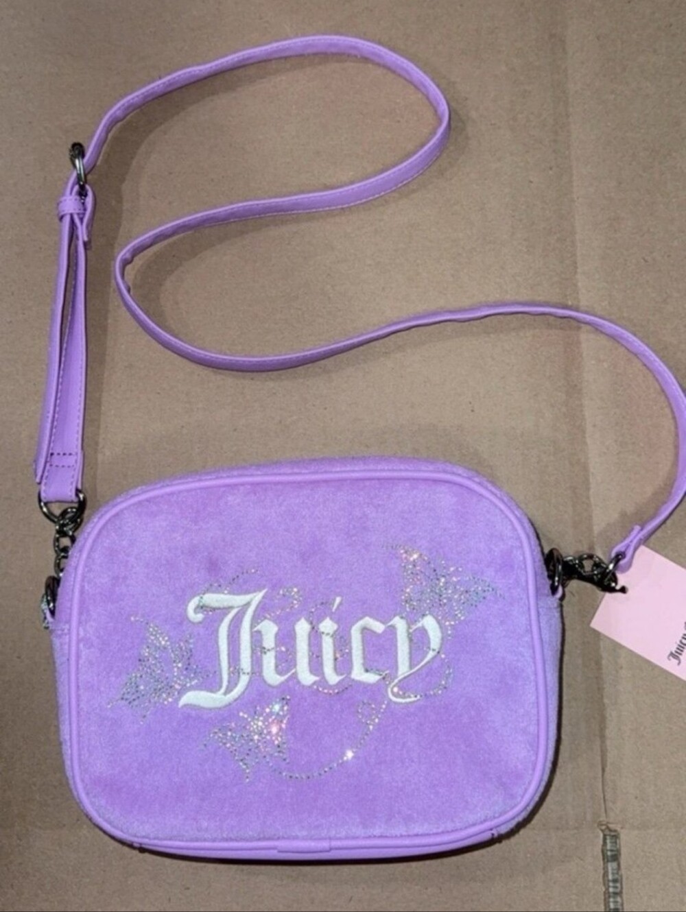 Juicy Couture Wingin It Bling Crossbody Bag